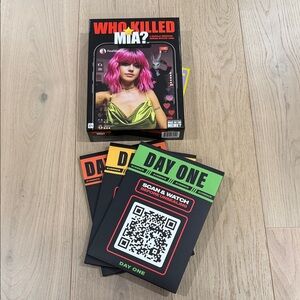 Who Killed Mia? Interactive Game Set